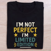 folded black quirky t shirt limited edition