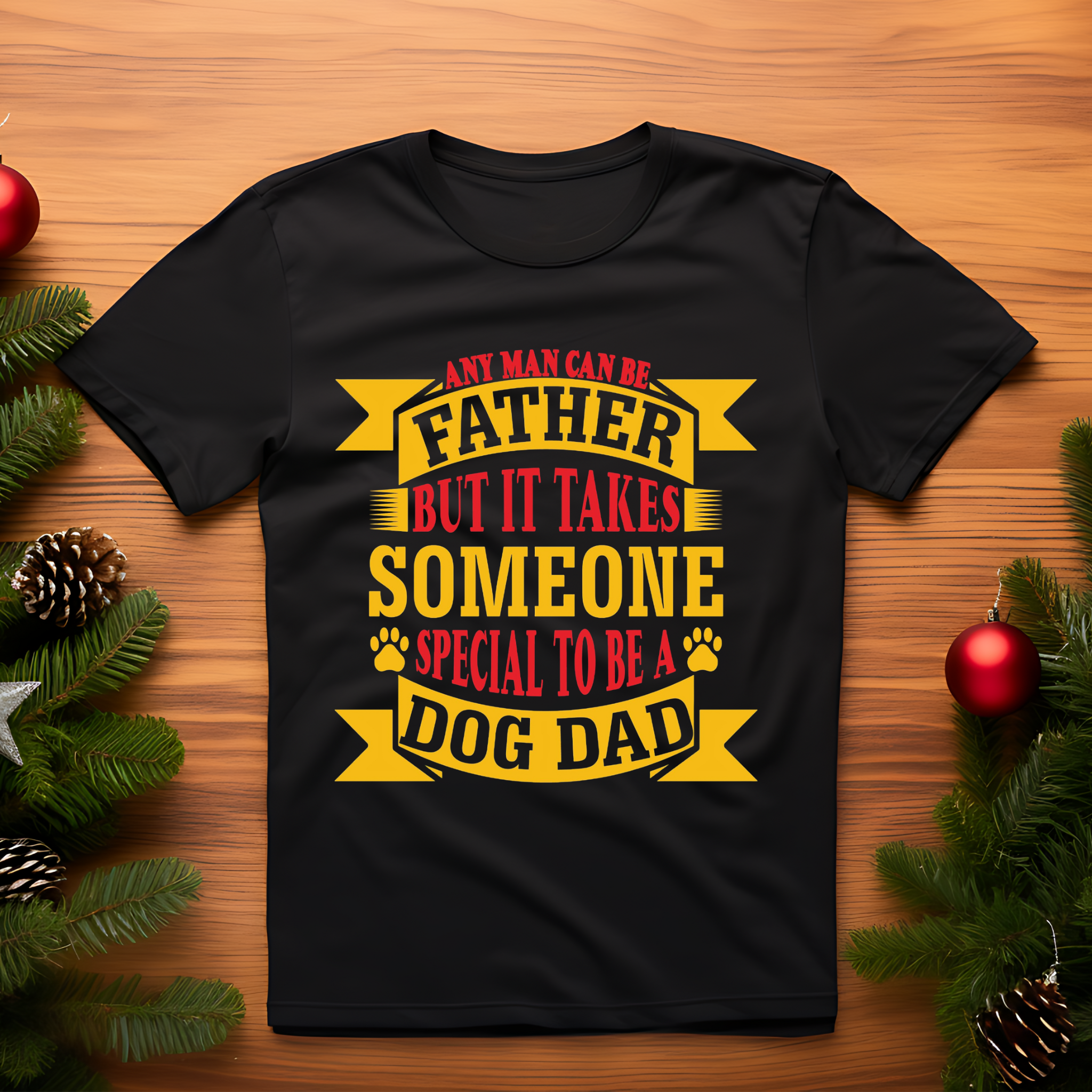 open lay black dog lovers t shirt someone special dog dad