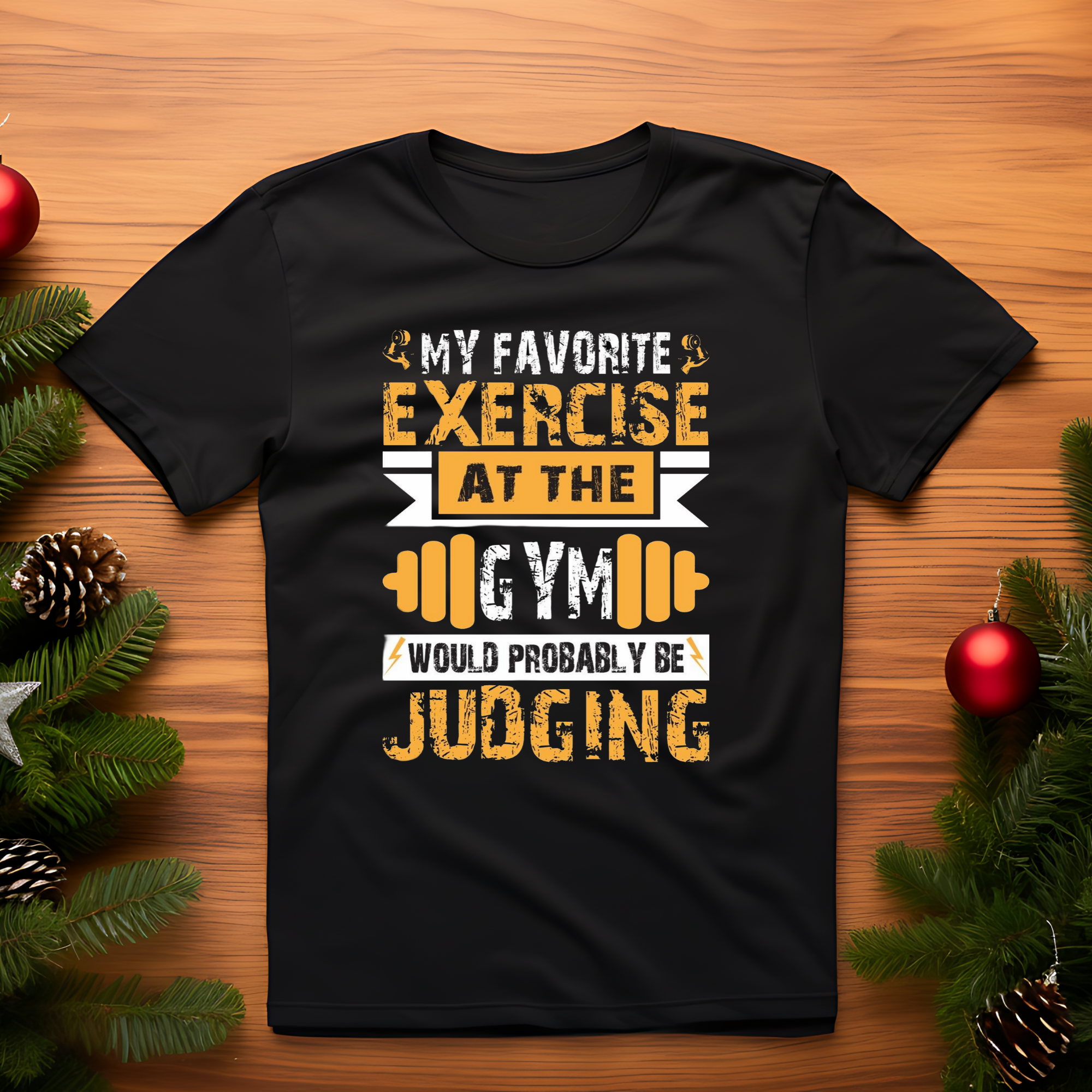 open lay black gym t shirt favorite exercise