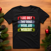 open lay black gym t shirt work and workout