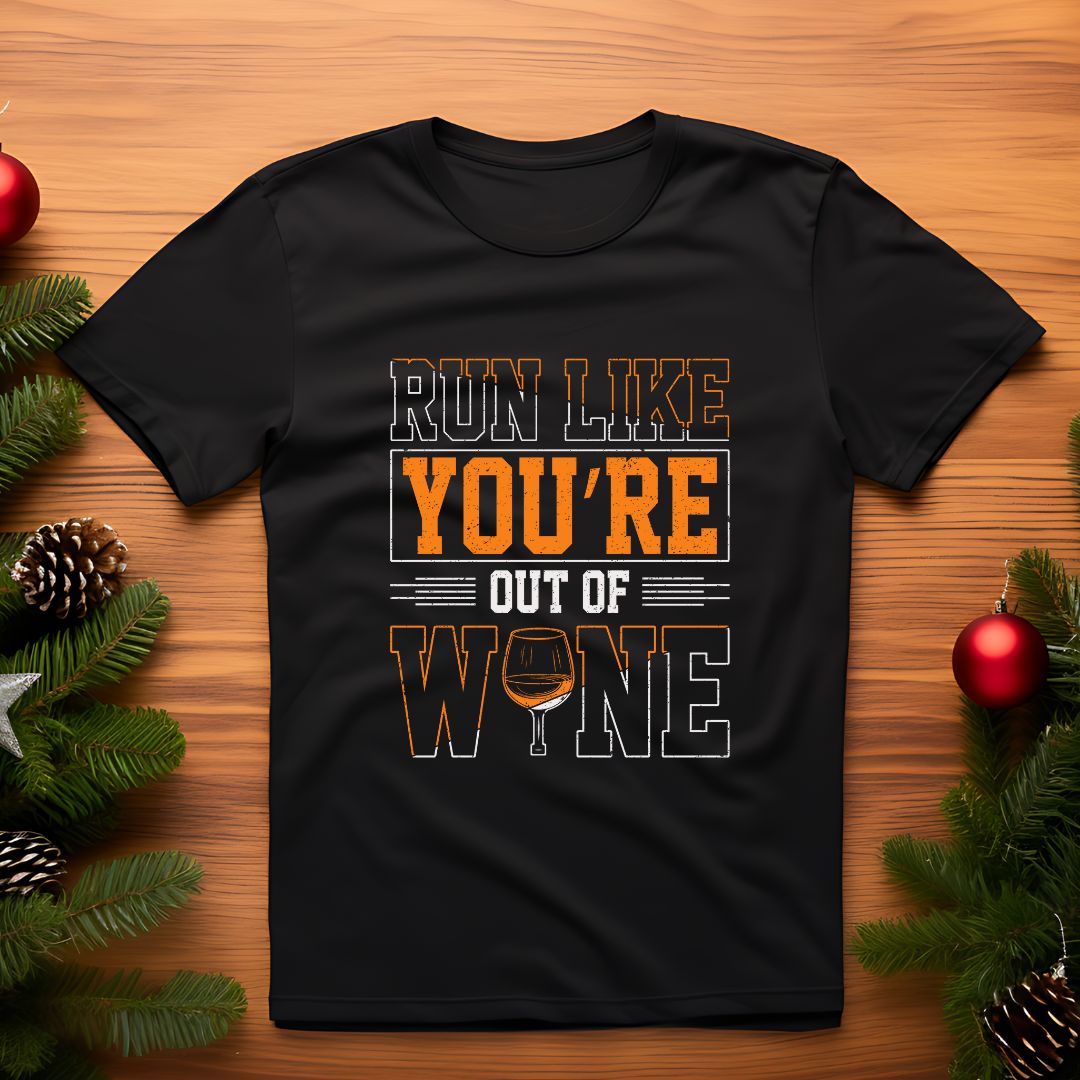 open lay black running t shirt like out of wine