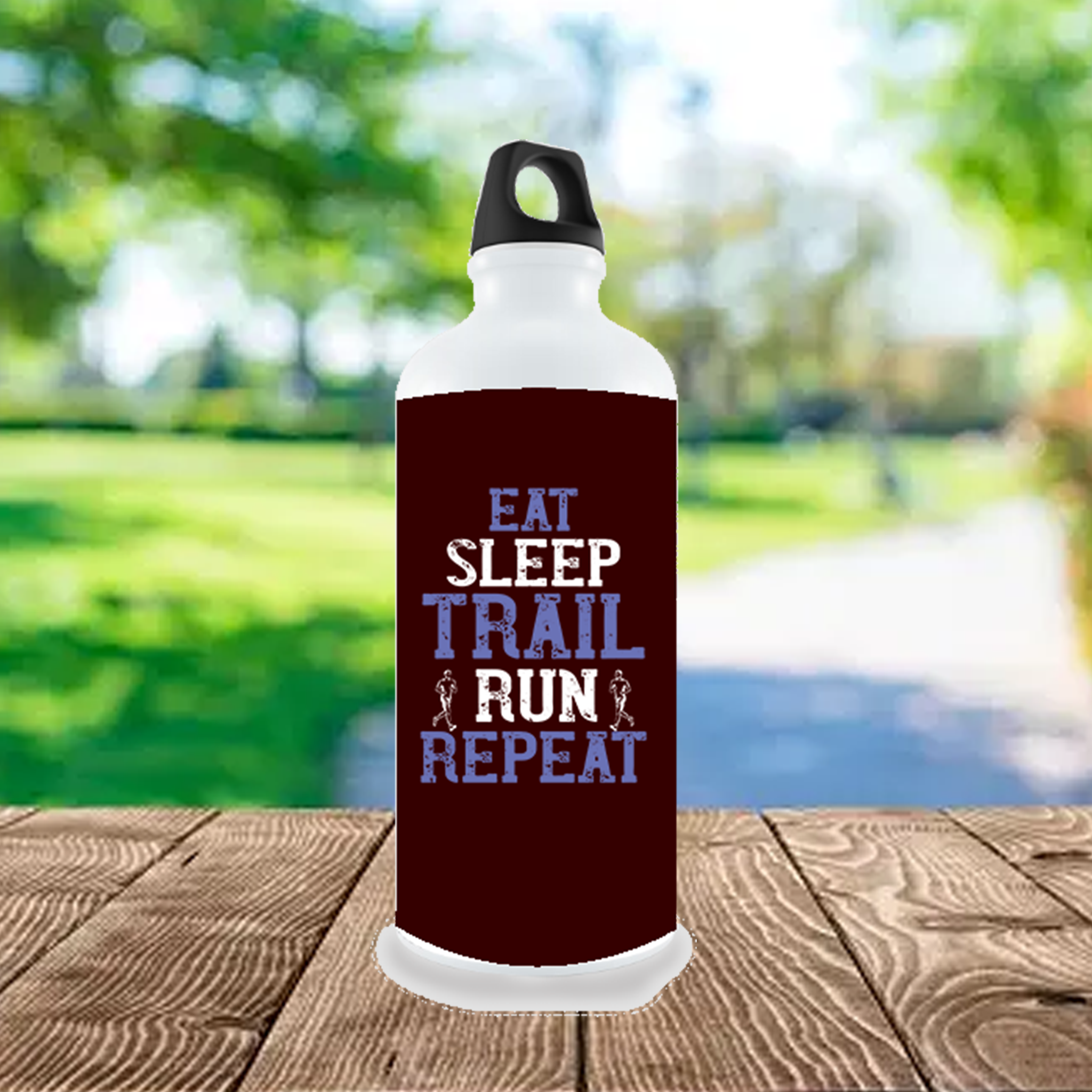 Sipper Bottles with Motivational Themes for Runners