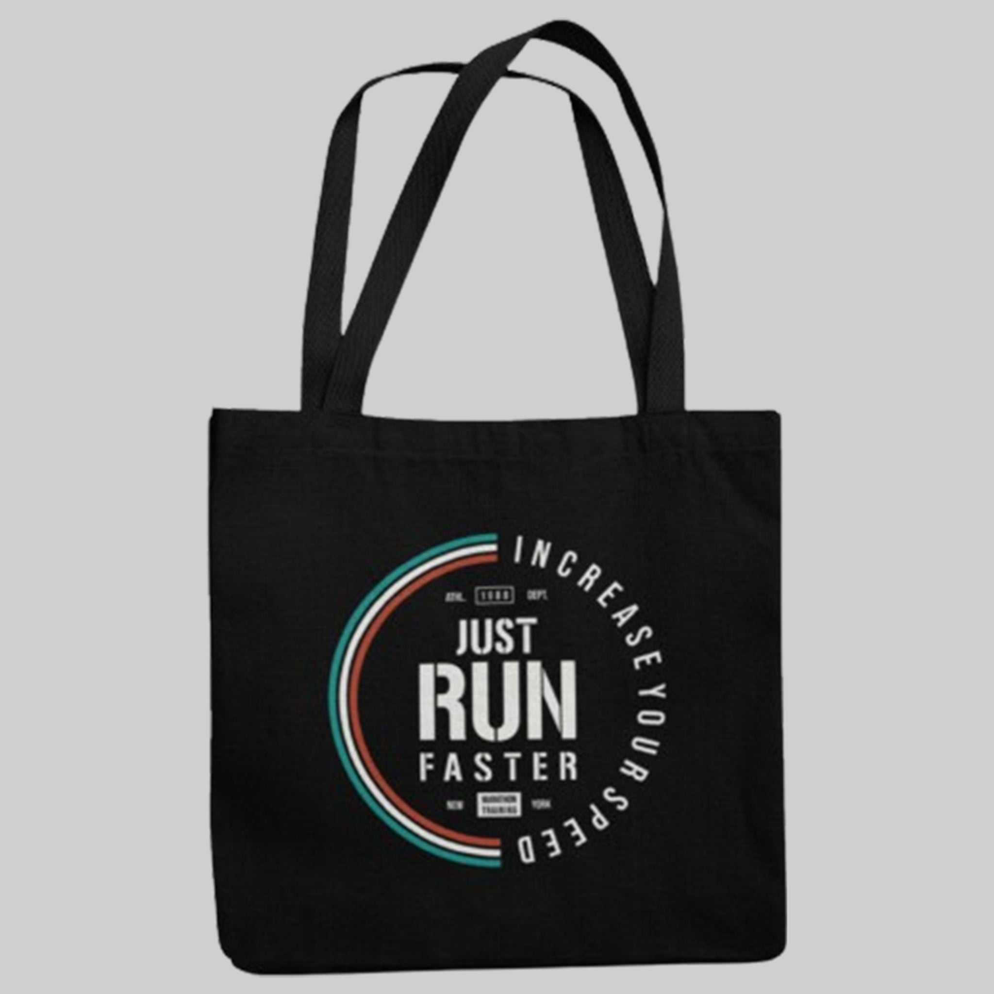 Canvas Tote Bags with motivational theme for runners