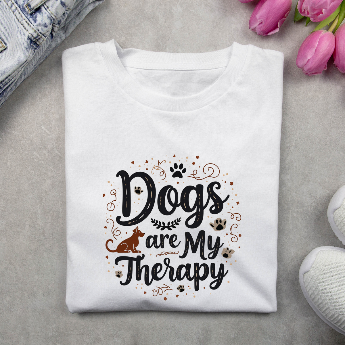 Dogs are my therapy
